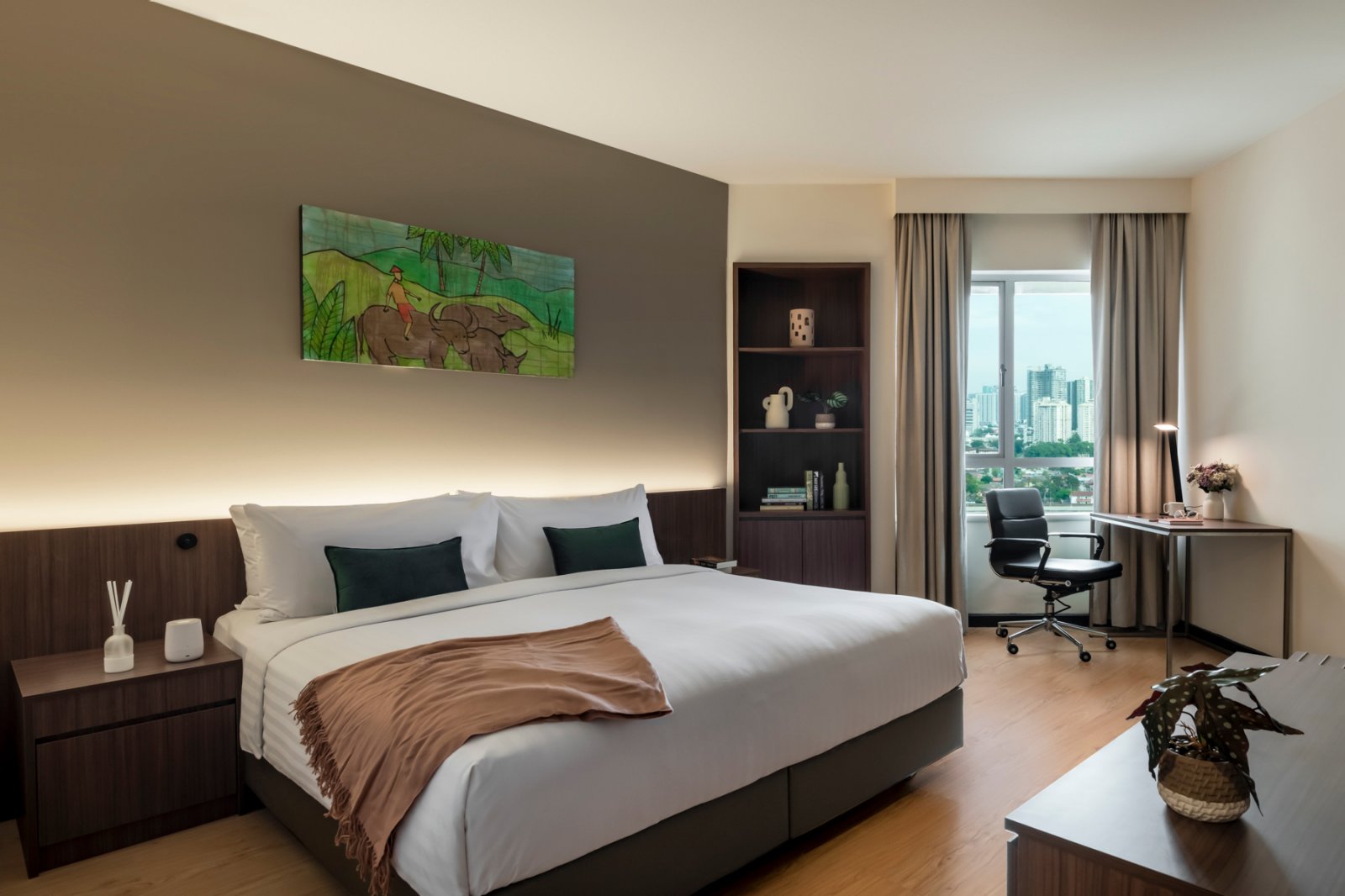 Oakwood Hotel Residence Kuala Lumpur Two Bedroom Family Deluxe Apartment Banner Desktop