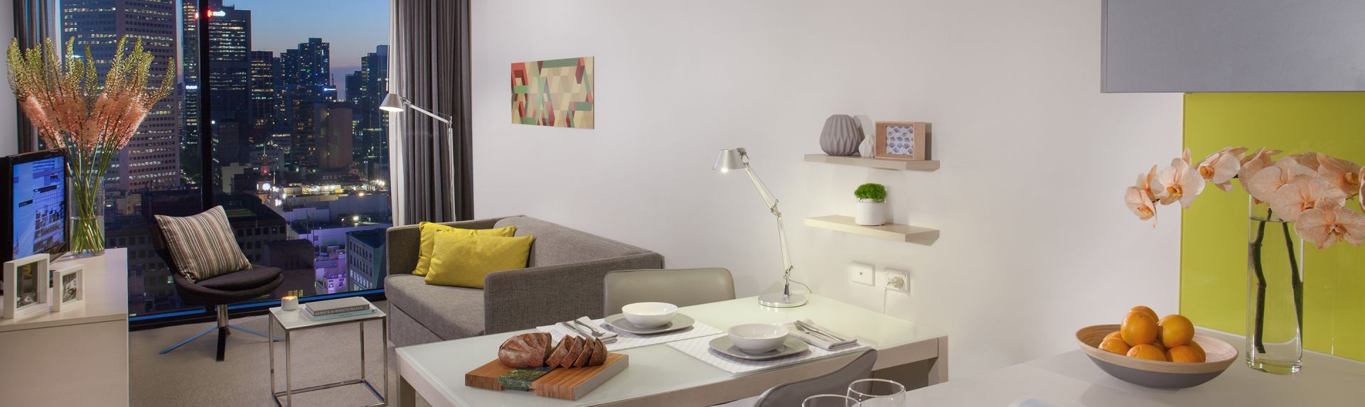 Apartment Room Banner