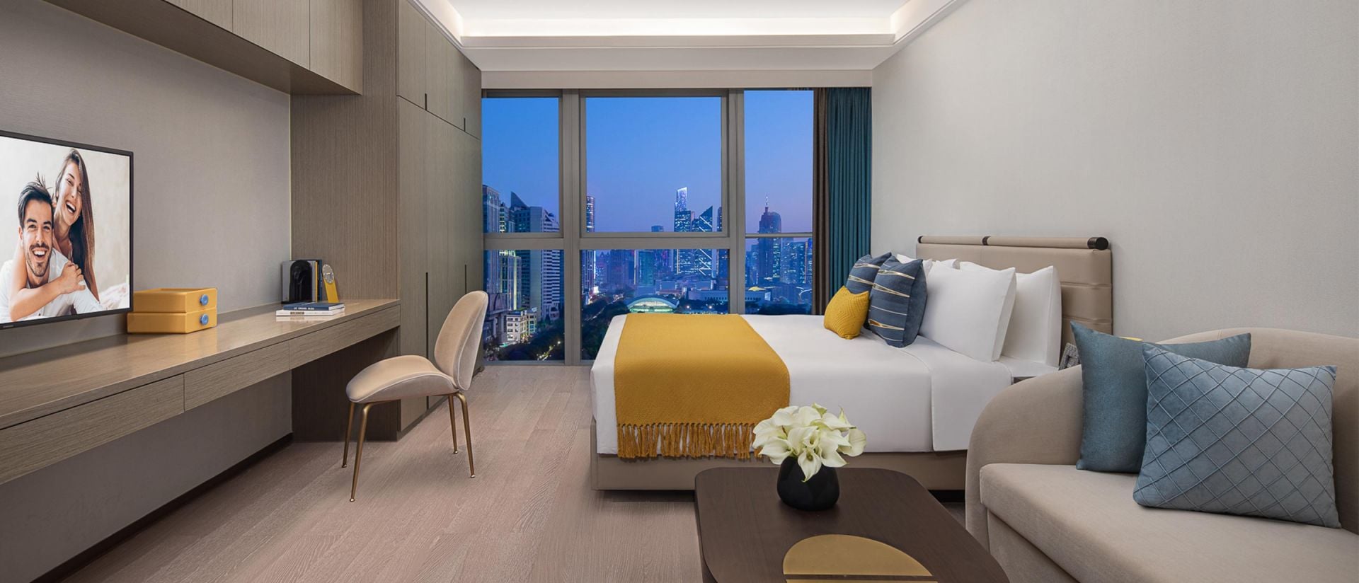 Overview Star Residence Icc Guangzhou Lobby