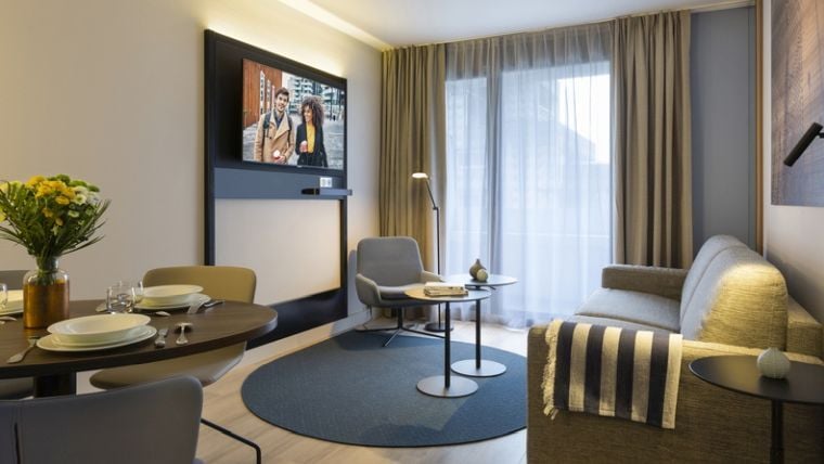 Apartamento de Lujo de un dormitorio con Balcón