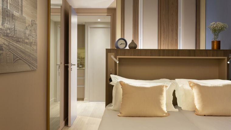 Estudio + Apartamento de Lujo de un dormitorio conectados