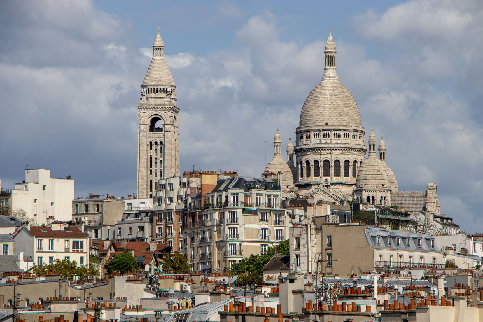 The Sacré-Cœur Basilica in Montmartre