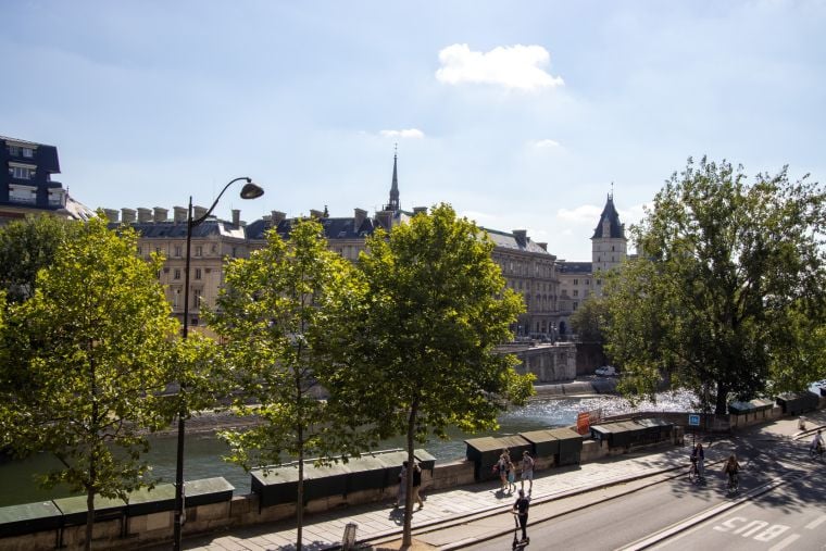 Vue extérieure de notre appart hotel à Paris 6