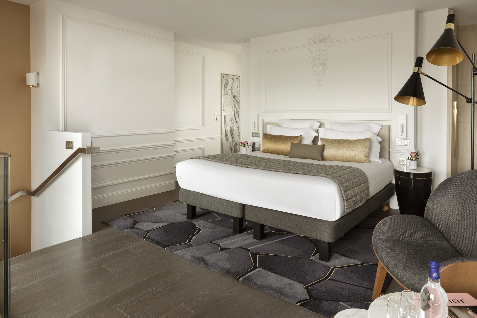 Duplex Montmartre - Terrasse et son lit double, Hôtel 5 étoiles à Paris 8