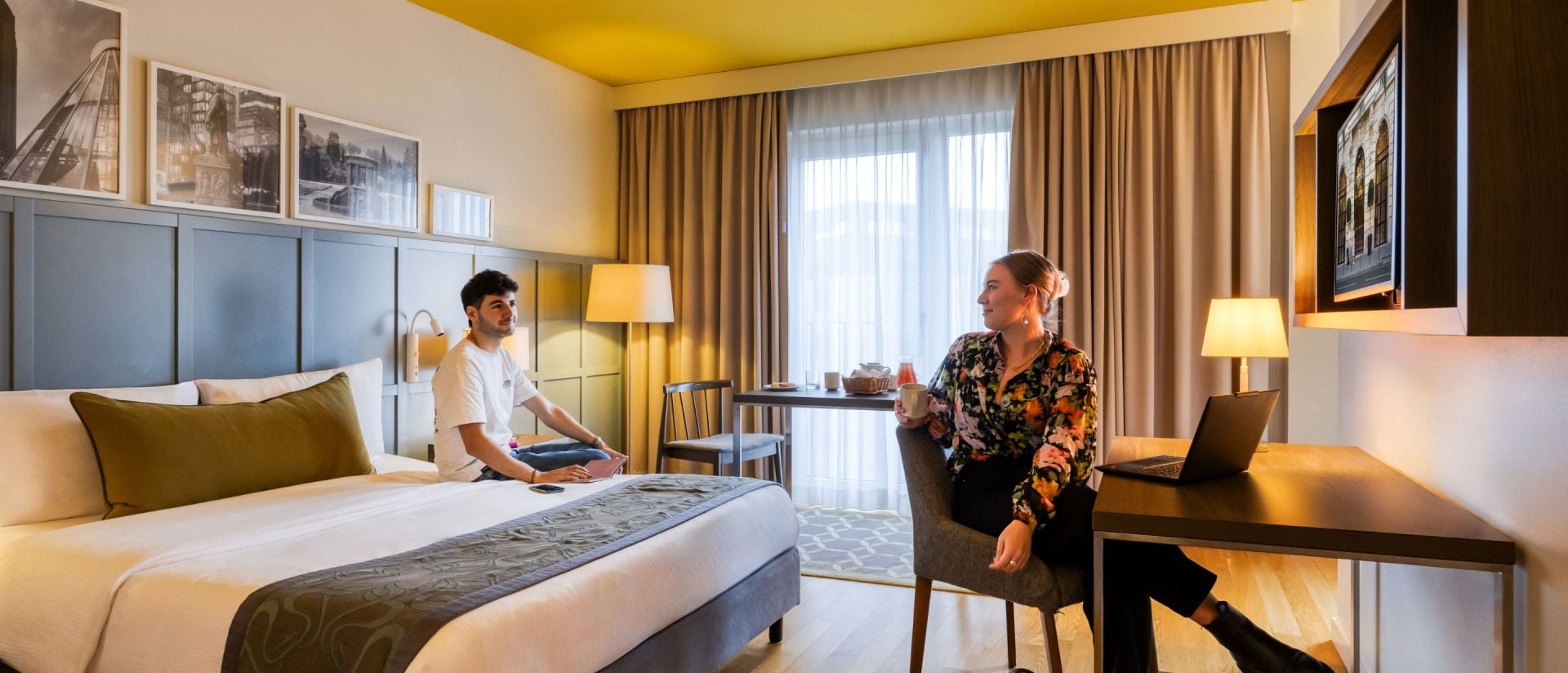 Studio at apart hotel Citadines City Centre Frankfurt