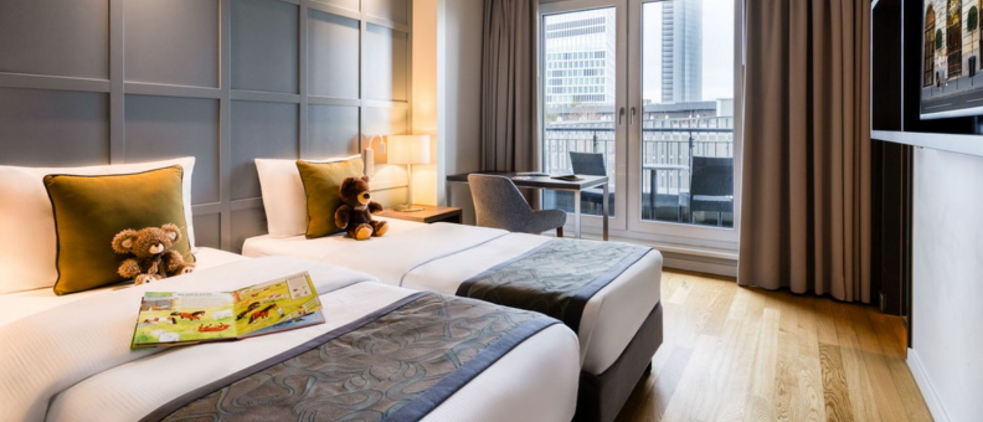 2 bedroom apartment at apart hotel Citadines City Centre Frankfurt