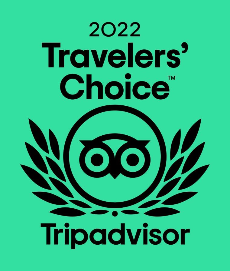 <strong>TripAdvisor Travellers' Choice Award 2022</strong></br>