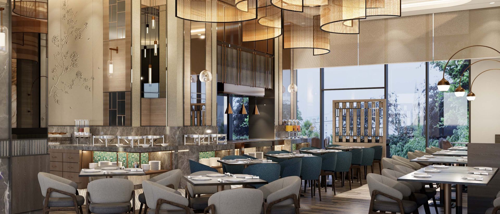 Oakwood Premier Cozmo Jakarta Dining