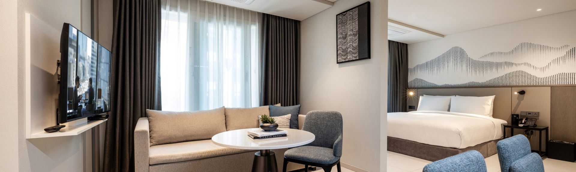 Apartment Types Banner of Oakwood Yeouido Park Seoul