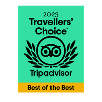 <strong>Traveller's Choice 2023</strong></br>Recognized with the Tripadvisor Traveller’s Choice 2023 award, reflecting the property’s consistently positive guest reviews and memorable hospitality experience.