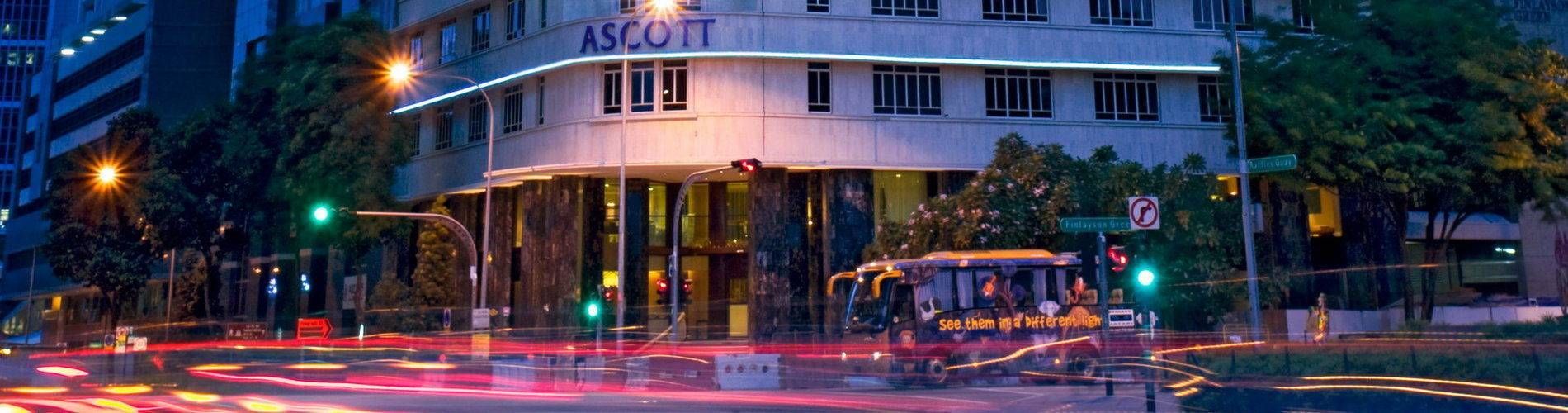 Location of Ascott Raffles Place Hotel Apartments in Singapore