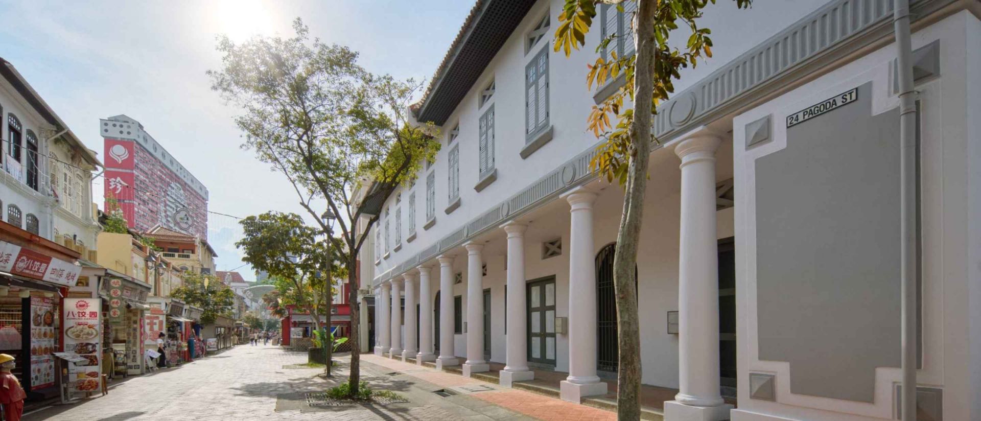 pagoda street facade