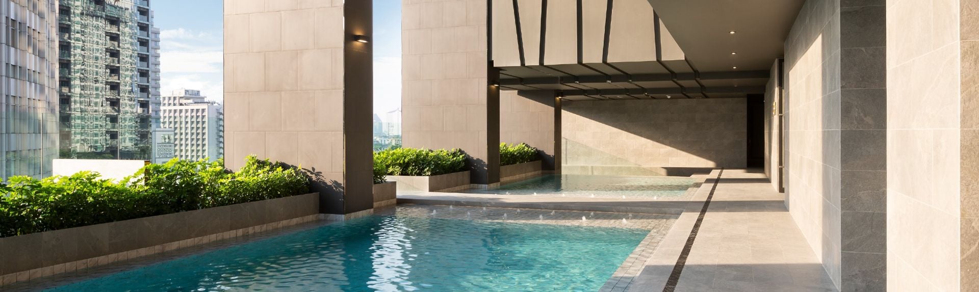 hotel swimming pool ascott thonglor bangkok