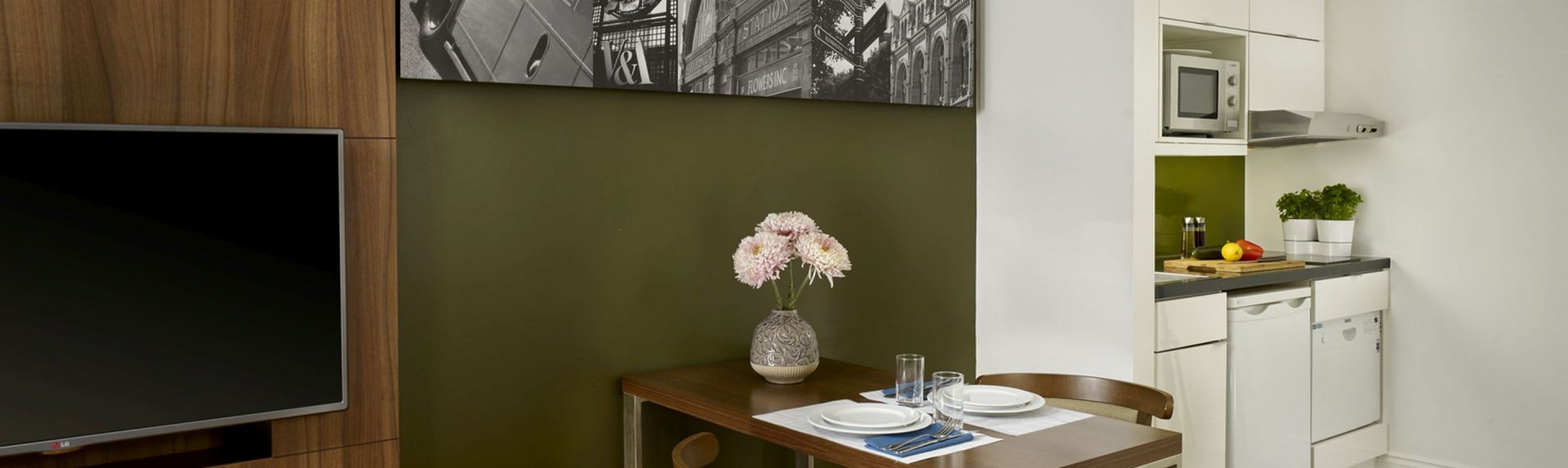 Apartamento de un dormitorio Citadines South Kensington London   apart hotel en londres