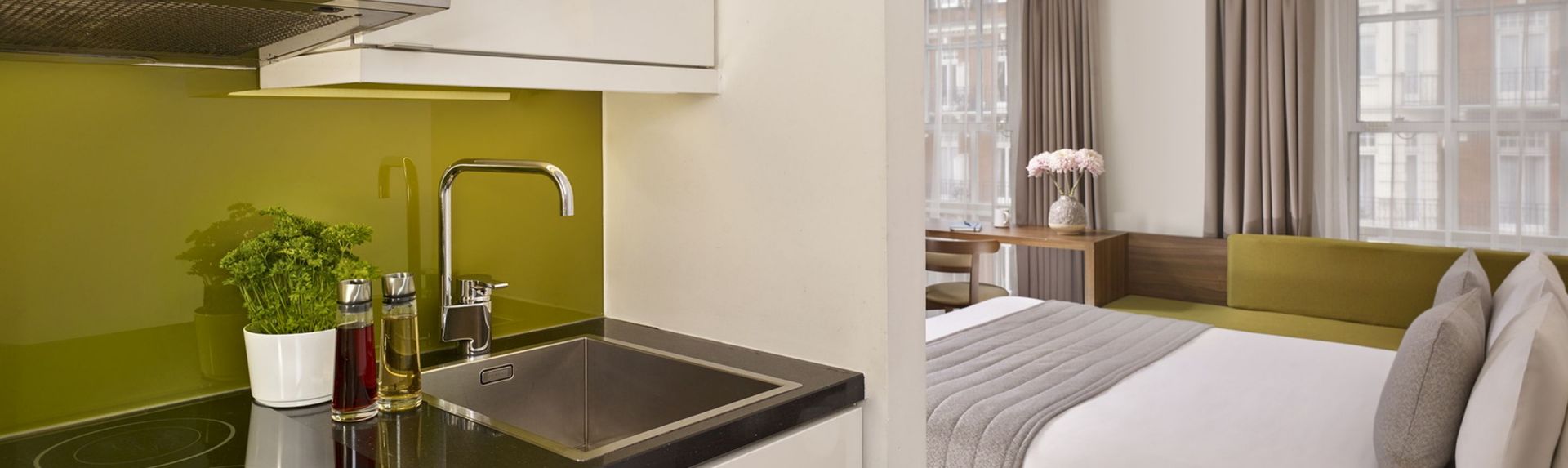 Studio of Citadines South Kensington London   apart hotel in london