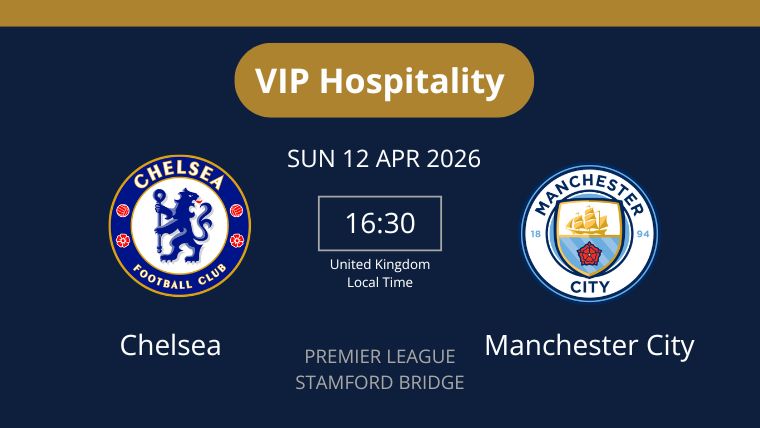 VIP Stay & Match: Chelsea vs Manchester City (22 Aug 2026)