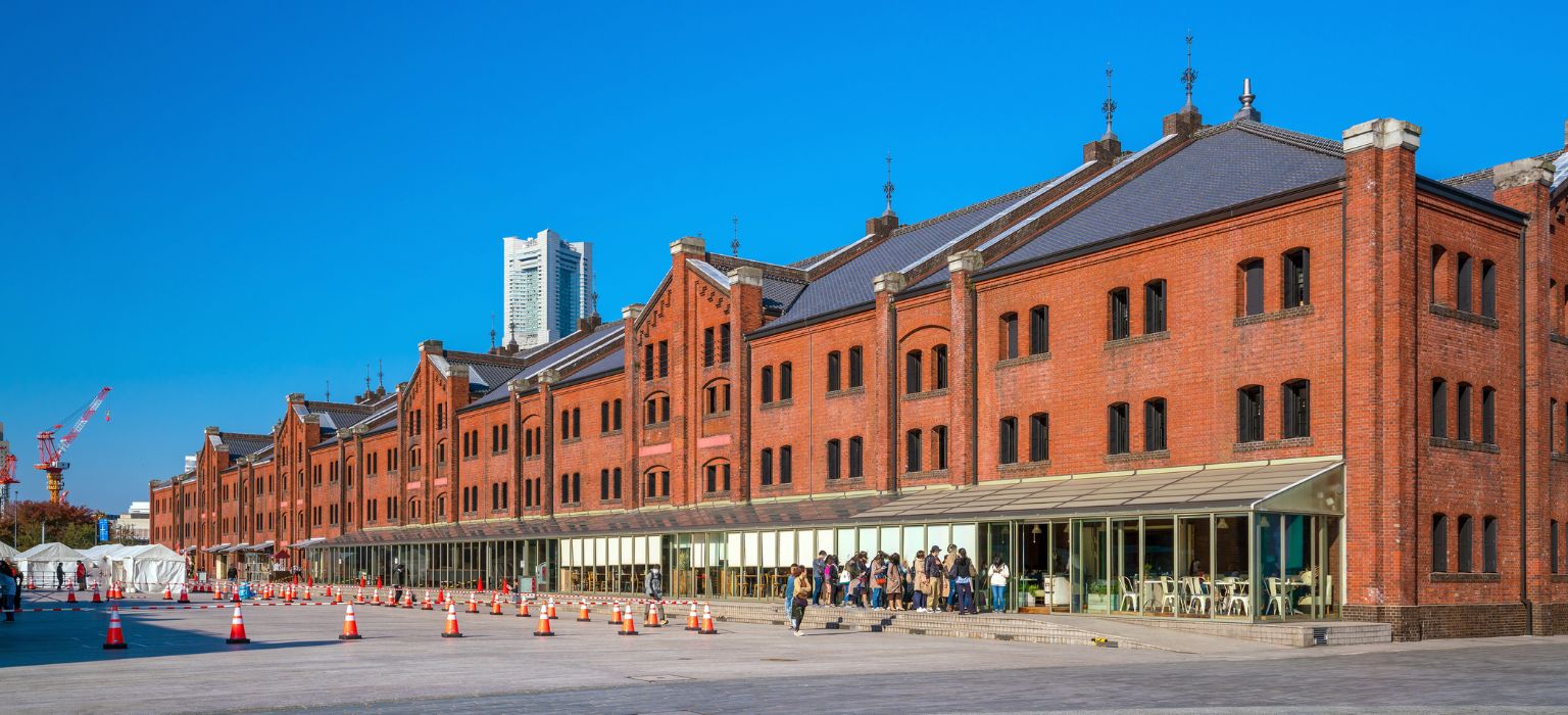 Brick Walls and Modern Thrills in Yokohama's Red Brick Warehouse