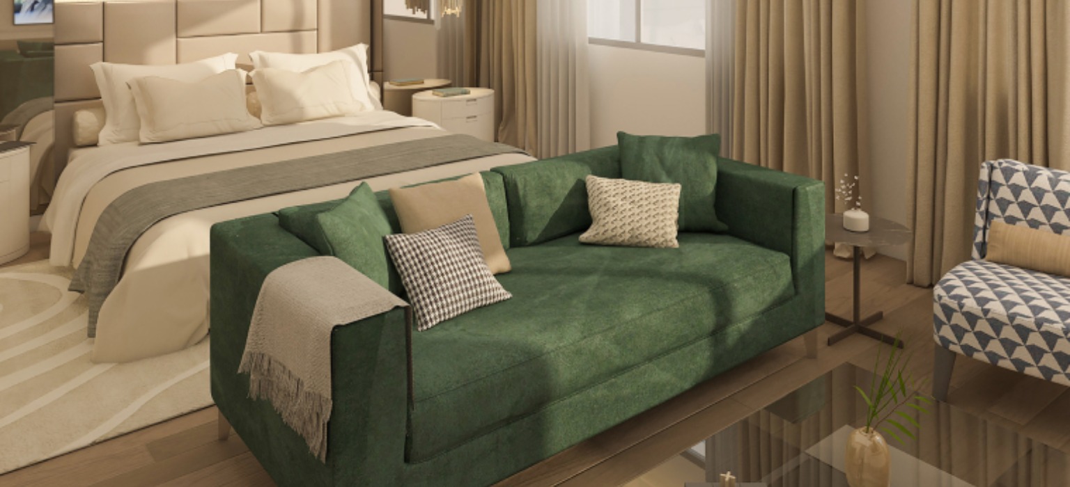 ascott villas riyadh master bedroom