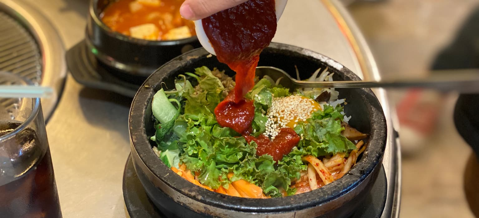 bibimbap korean food