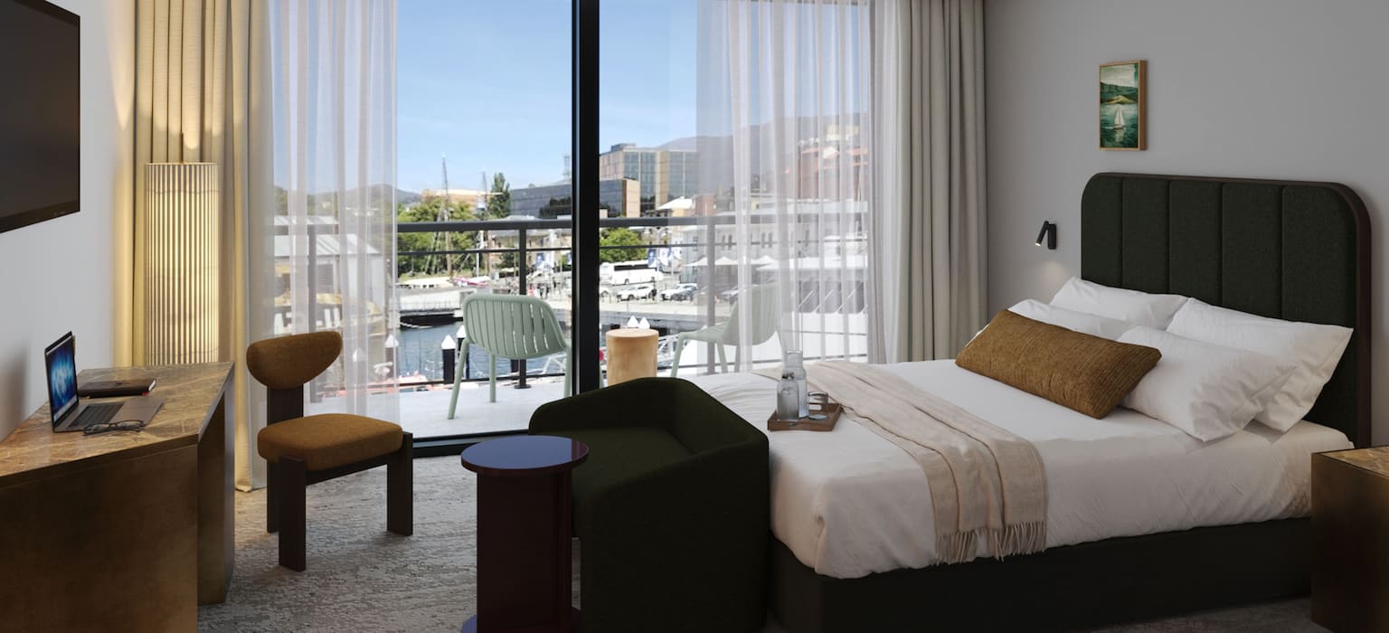 citadines elizabeth street pier hobart with view
