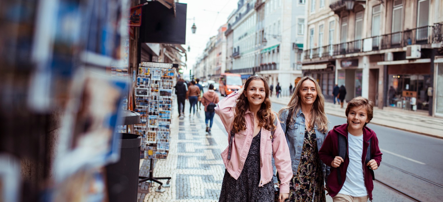 family traveling