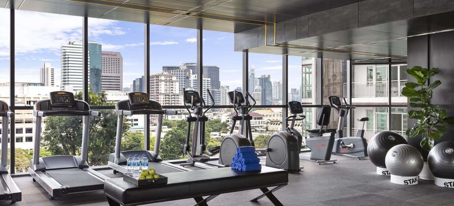 Fitness and Spa Facilities on the Rooftop