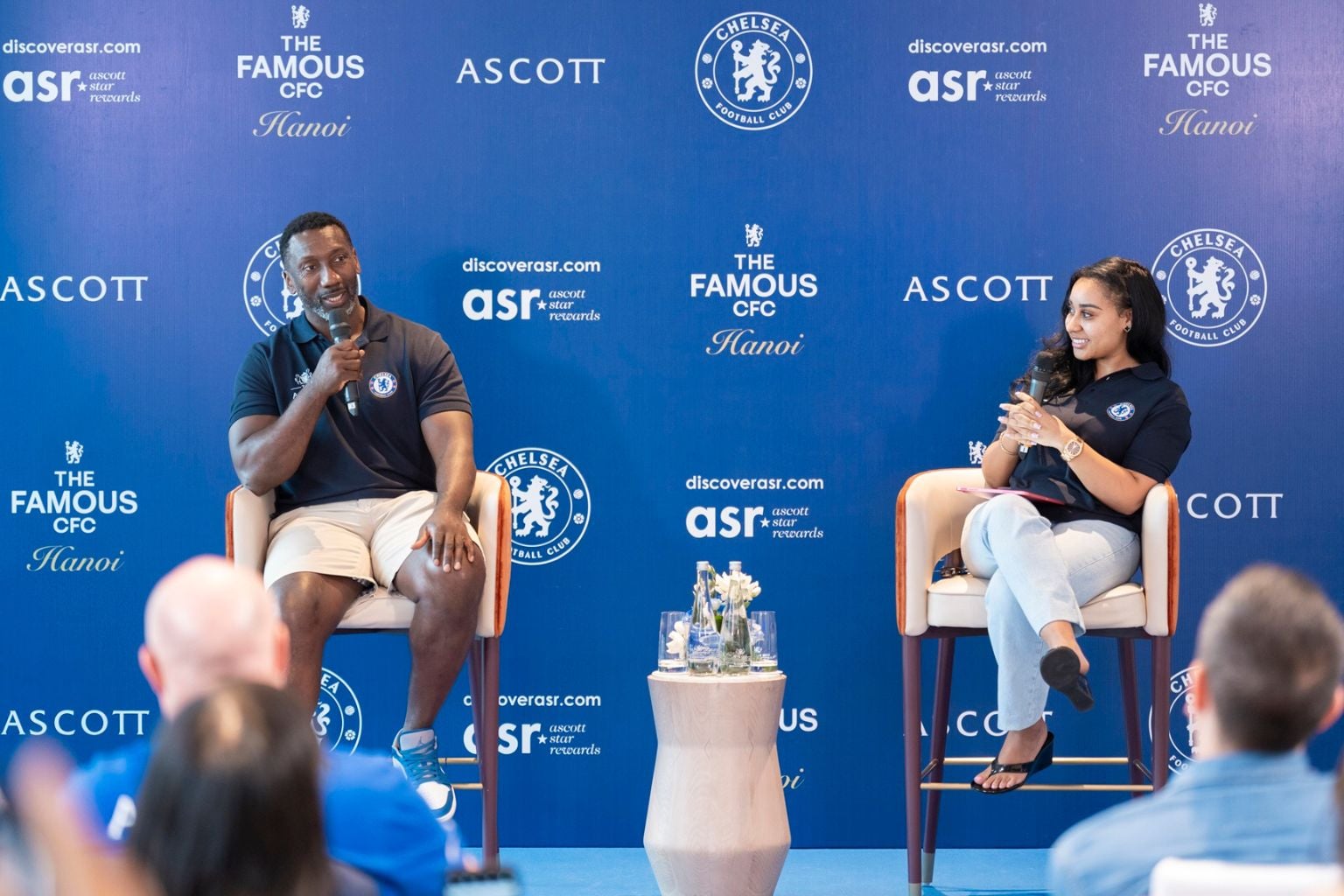 An intimate Fireside Chat held at Ascott Tay Ho Hanoi on 17 April 2026 saw Chelsea legend Jimmy Floyd Hasselbaink recount some of his fondest memories with the club.