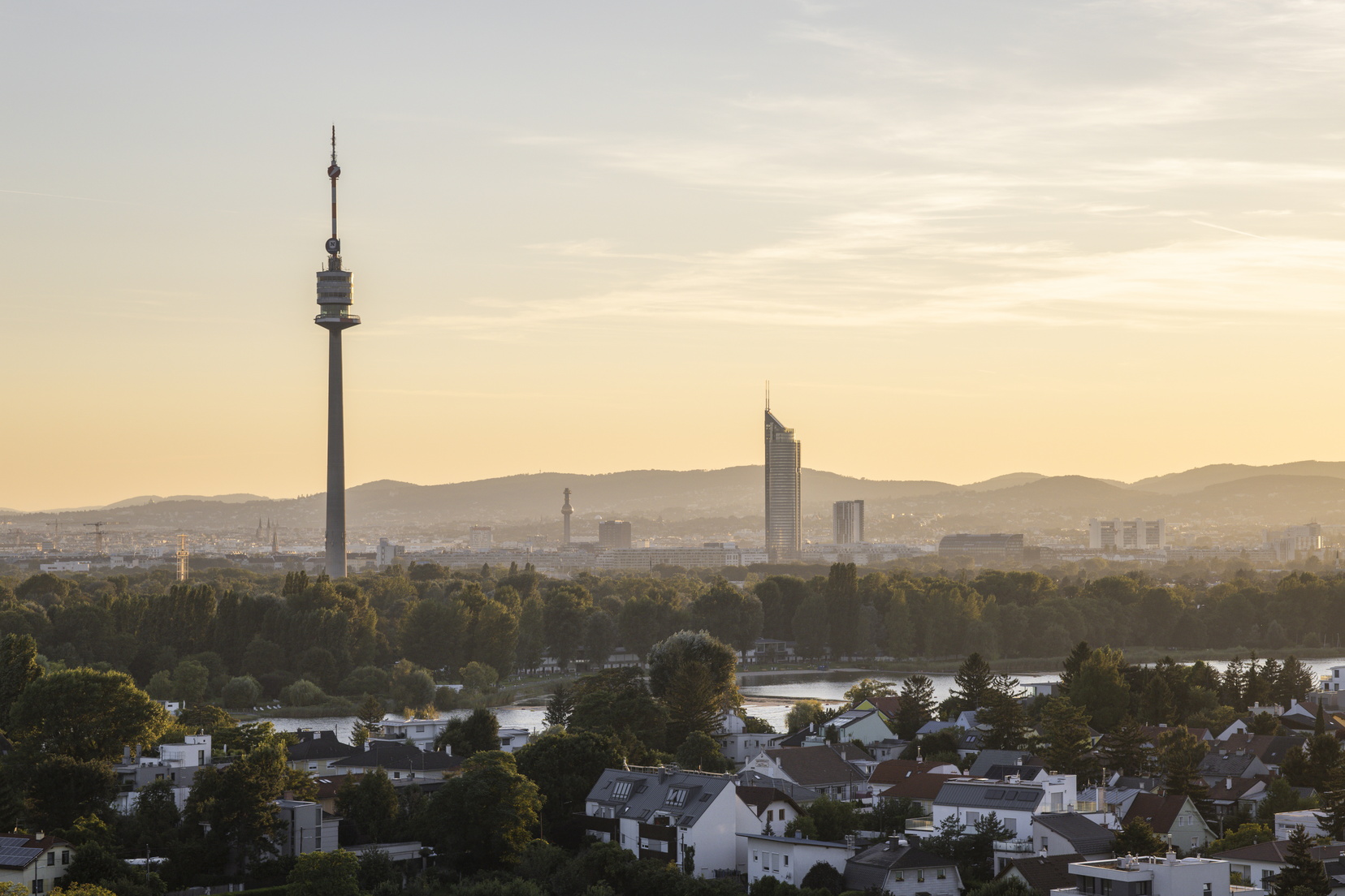 View of the city from District 22, our Rooftop Bar & Terrace