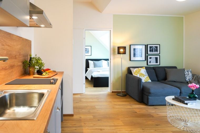 Two-Bedroom Apartment, Citadines South Vienna