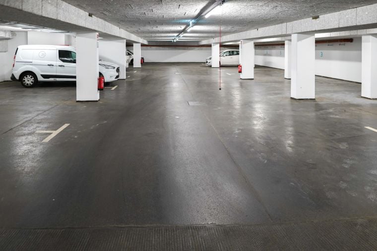 Private parking in our apart hotel in Vienna