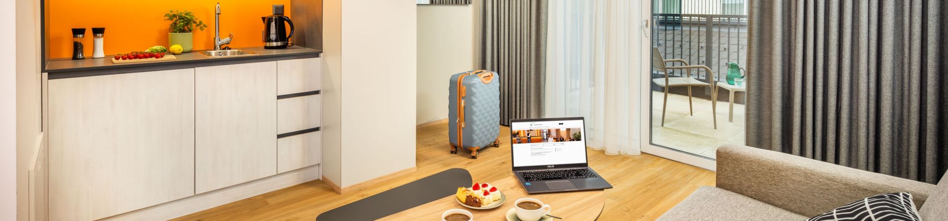 fully equipped hotel apartment in Vienna