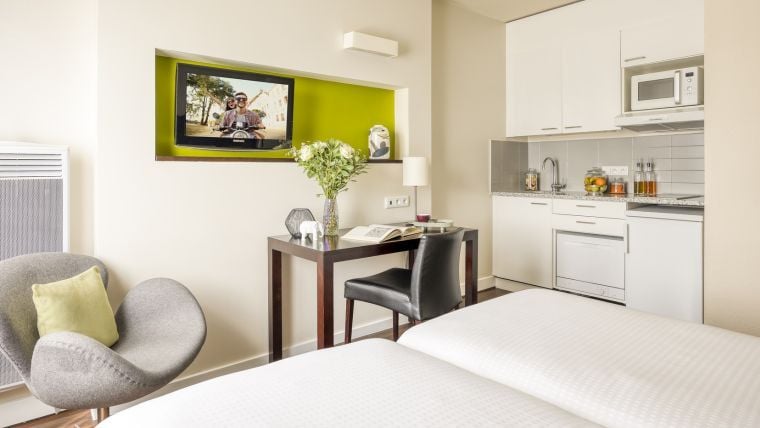 Apartment Types Citadines Sainte Catherine Studio Thumbnail