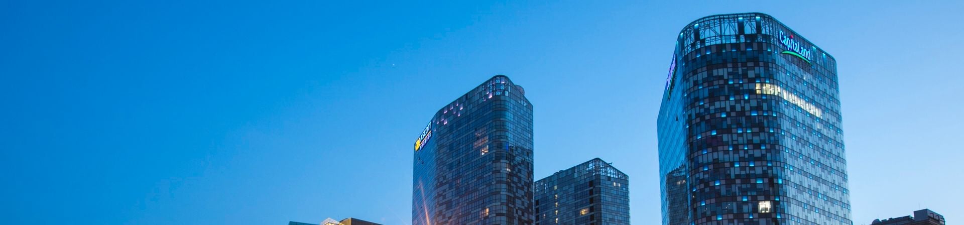 Overview China Beijing Raffels City Residence Facade