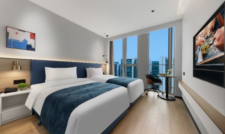 Apartmenttypes CH Chengdu CGHC StudioDlxTwin Bedrm