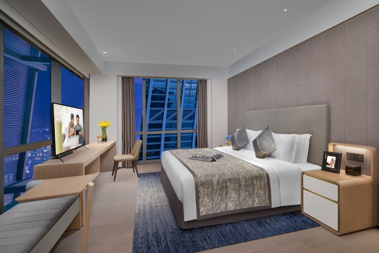 Gallery SR China Chongqing Asc Raffles City 3BRM Premier Master Bedroom LR