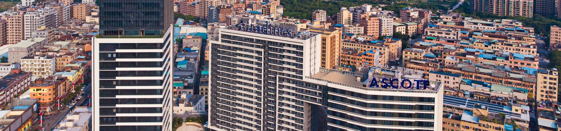 Overview Ascott Songshan Lake Dongguan Facade