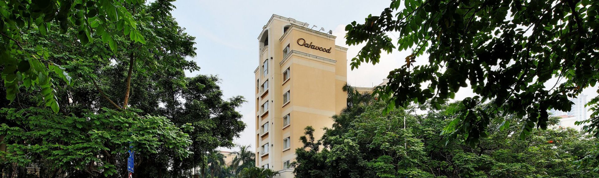 Oakwood Gold Arch Residence Guangzhou Location Banner Desktop