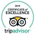 <strong>2019 TripAdvisor Certificate of Excellence Award</strong></br>