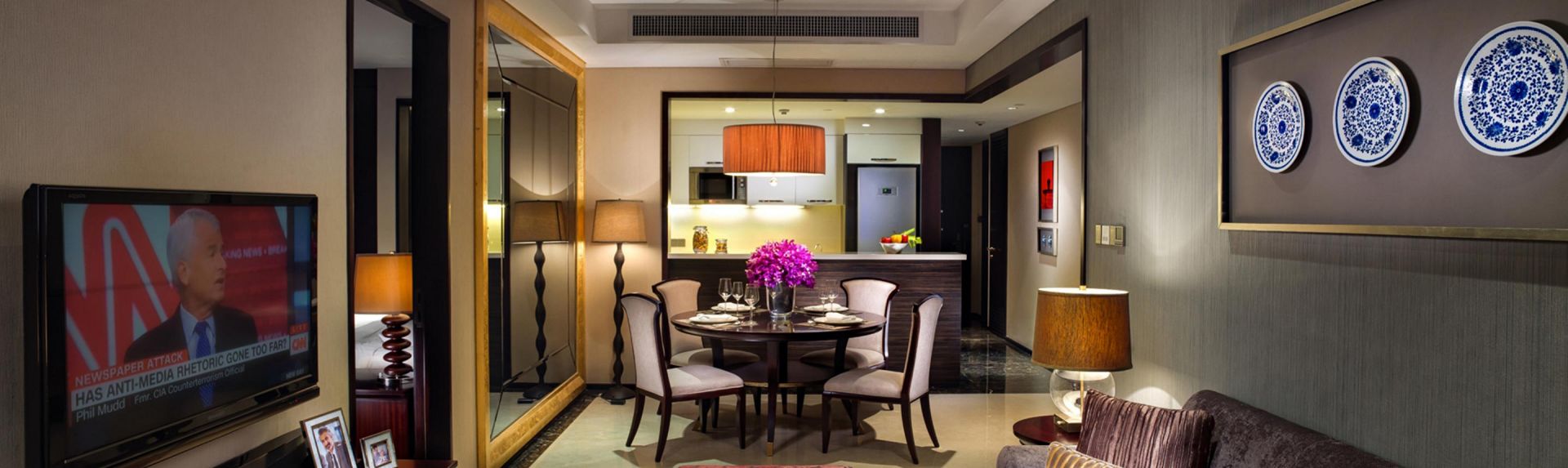 Oakwood Premier Guangzhou Two Bedroom Superior Apartment Banner Desktop