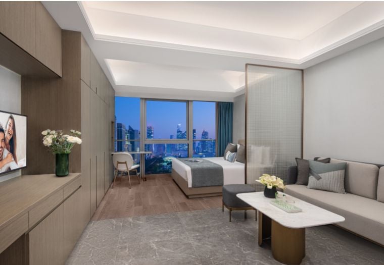 Apartmenttypes Star Residence Icc Guangzhou 1dlx Brm