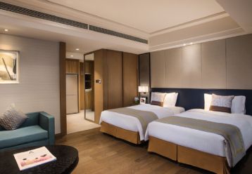 Comfortable Studio Deluxe Twin at Somerset Swan Lake Hefei