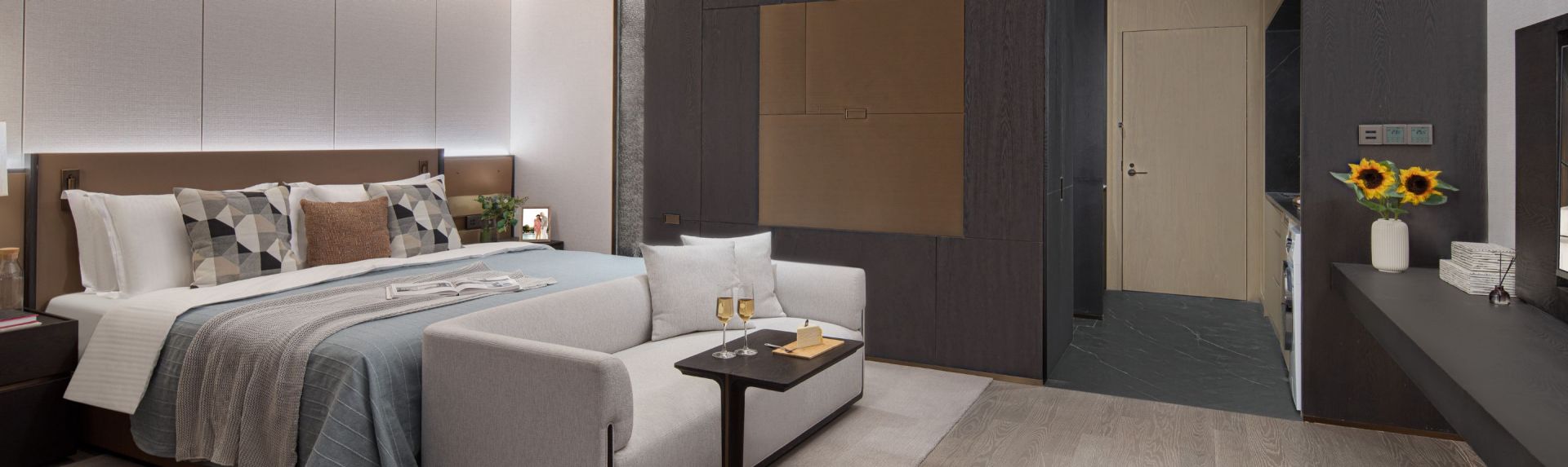 1Bedroom Apartments Ningbo Ascott Huaishu Road Ningbo