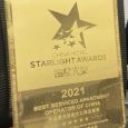 <strong>Starlight Awards</strong></br>Best Serviced Apartment Operator of China 2021