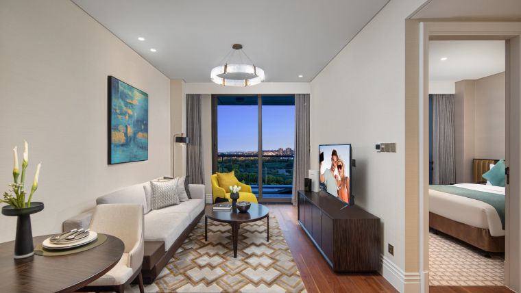 Apartmenttypes Ascott Sunland Shanghai 1brm Dlx Living Rm