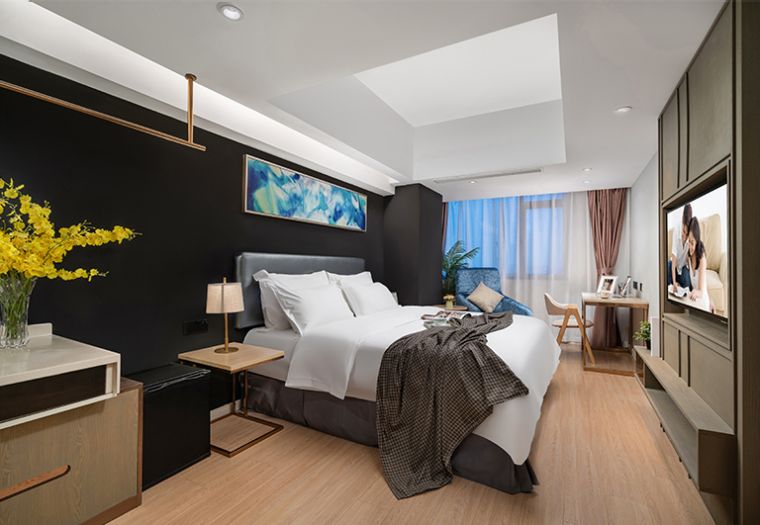 Apartmenttypes Citadines West Yan An Road Shanghai DLX RM 768x531 2