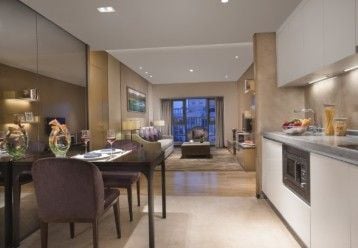 Updated ApartmentType 1BRM Exe Living Rm