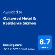 <strong>Traveller Review Awards 2022</strong></br>Booking.com Traveller Review Awards 8.7 out of 10