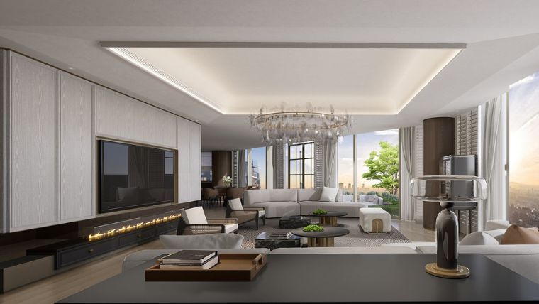 Three-bedroom Penthouse