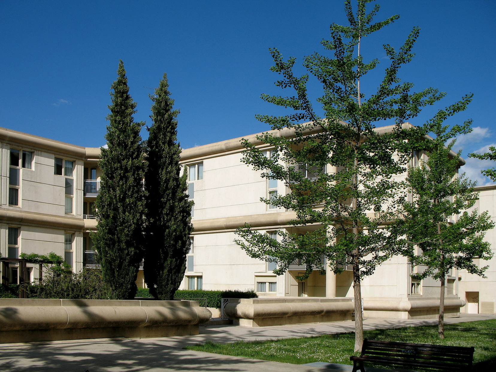 Frontage of our Montpellier apart hotel