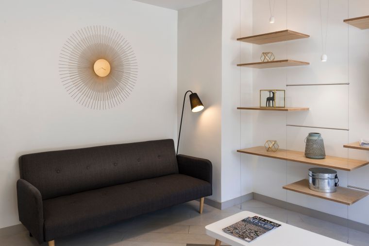 Lounge area of our Montpellier apart hotel